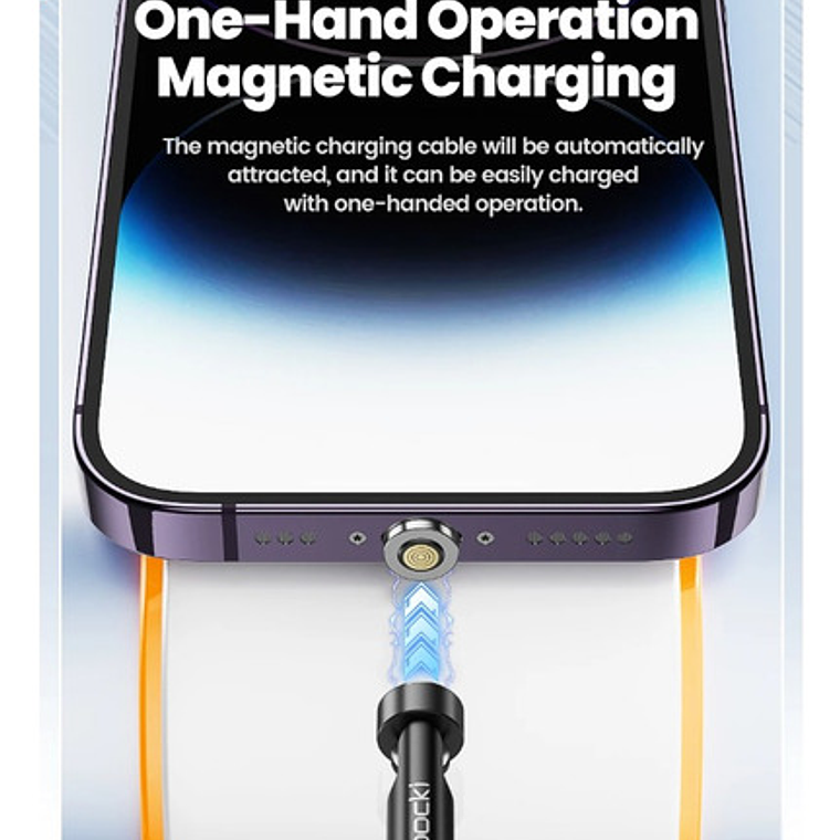  Cable Magnético Carga Rápida + Transmisión De Datos 3 En 1  4