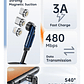  Cable Magnético Carga Rápida + Transmisión De Datos 3 En 1  - Miniatura 6