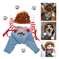 Disfraz Chucky Perros Gatos Halloween Tamaños - Miniatura 1