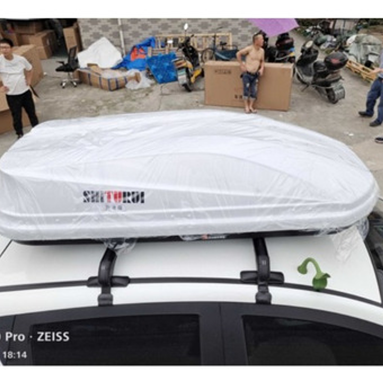 Porta Equipaje Techo Xxl 750 L Aerodinamico Doble Apertura 8