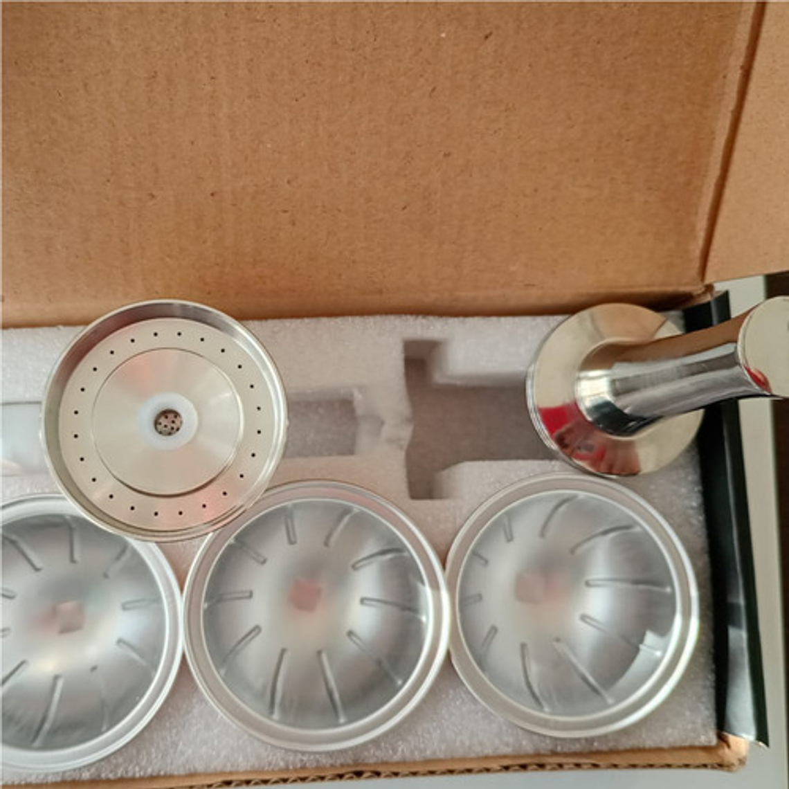 Set Xl Cápsula Vertuo Pop Next Acero Reutilizable 3 Medidas 5