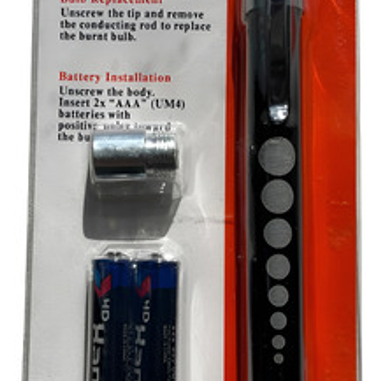  Linterna Medica Led Tipo Lápiz Set Con Pilas Incluidas  1