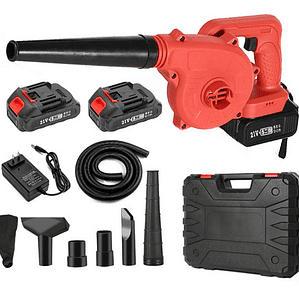 Soplador Multiuso Premium Recargable 2 Baterías Y Maletín