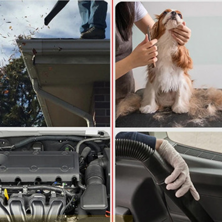 Soplador Multiuso Premium Recargable 2 Baterías Y Maletín 9