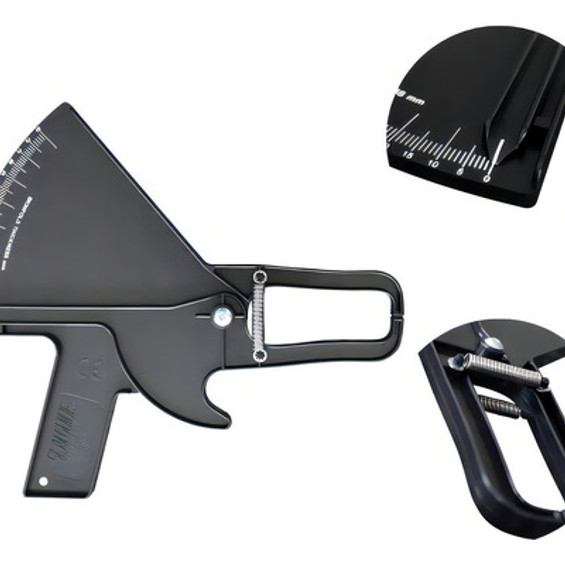 Plicómetro Caliper Slim Guide Plástico Abs Colores Variados Color Blanco 1