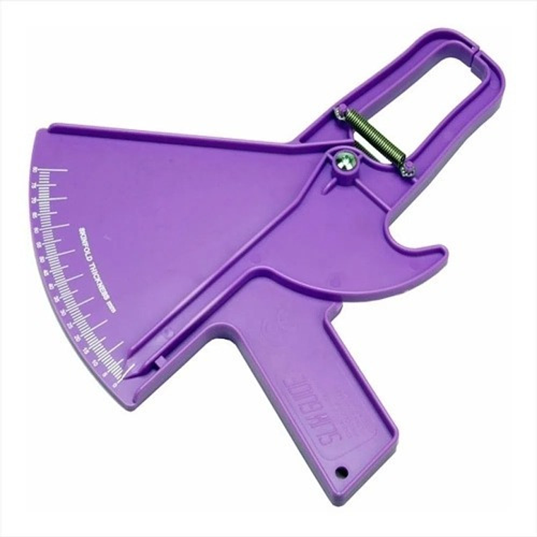 Plicómetro Caliper Slim Guide Plástico Abs Colores Variados Color Blanco 3