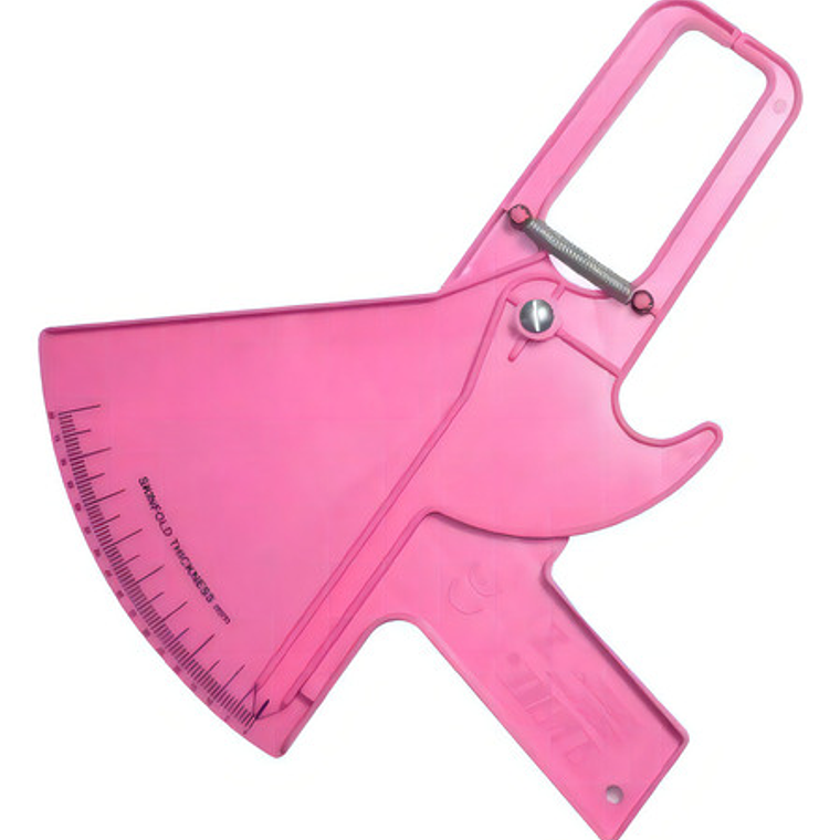 Plicómetro Caliper Slim Guide Plástico Abs Colores Variados Color Blanco 7