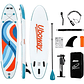 Stand Up Paddle Para Adultos Set Completo Vibrant Inflable - Miniatura 12