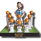 Figura Lio Messi Impreso 3d 8balones Original Made Argentina - Miniatura 1