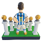 Figura Lio Messi Impreso 3d 8balones Original Made Argentina - Miniatura 3