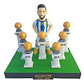 Figura Lio Messi Impreso 3d 8balones Original Made Argentina - Miniatura 4