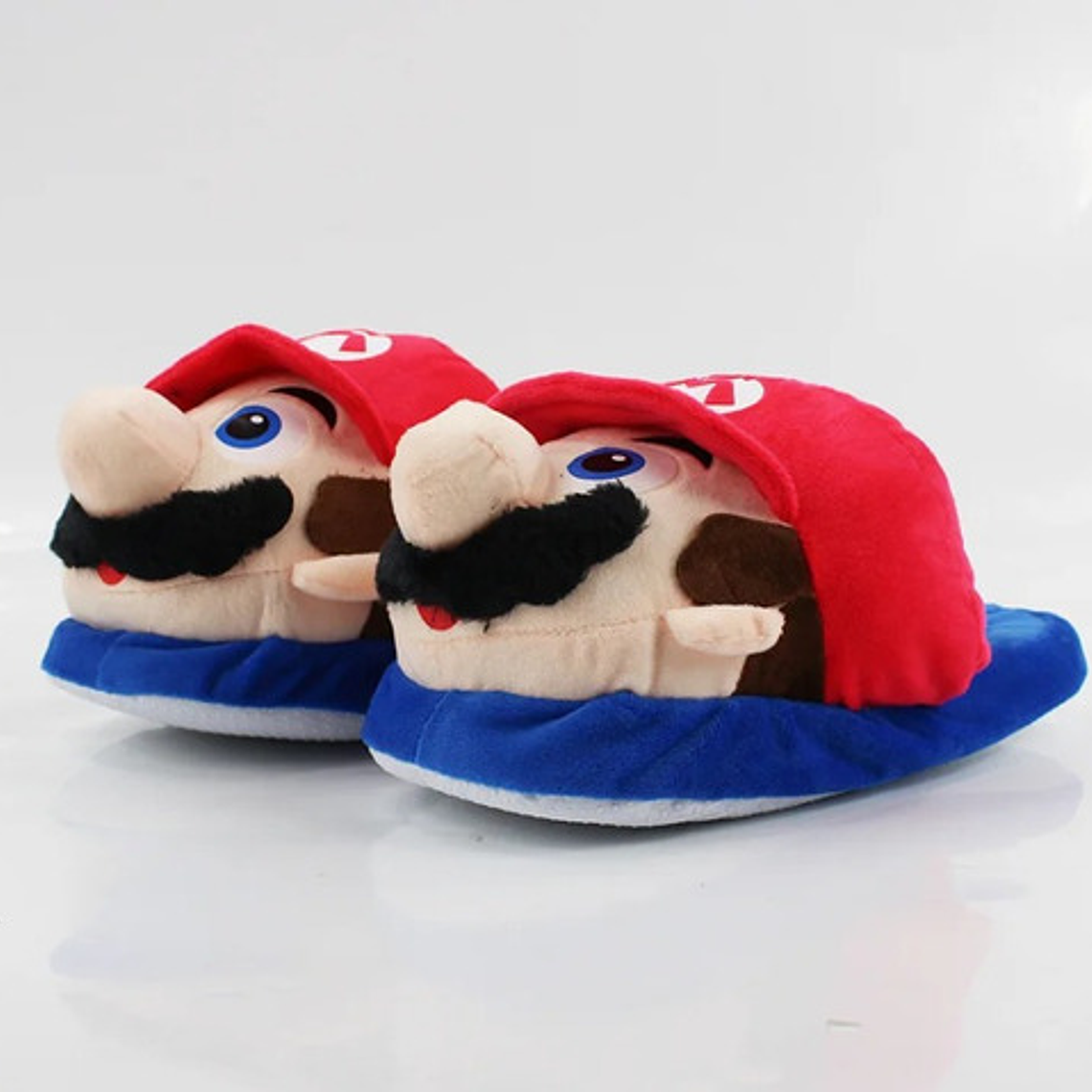 Pantuflas Super Mario Bros O Luigi Cómodas Unisex 2