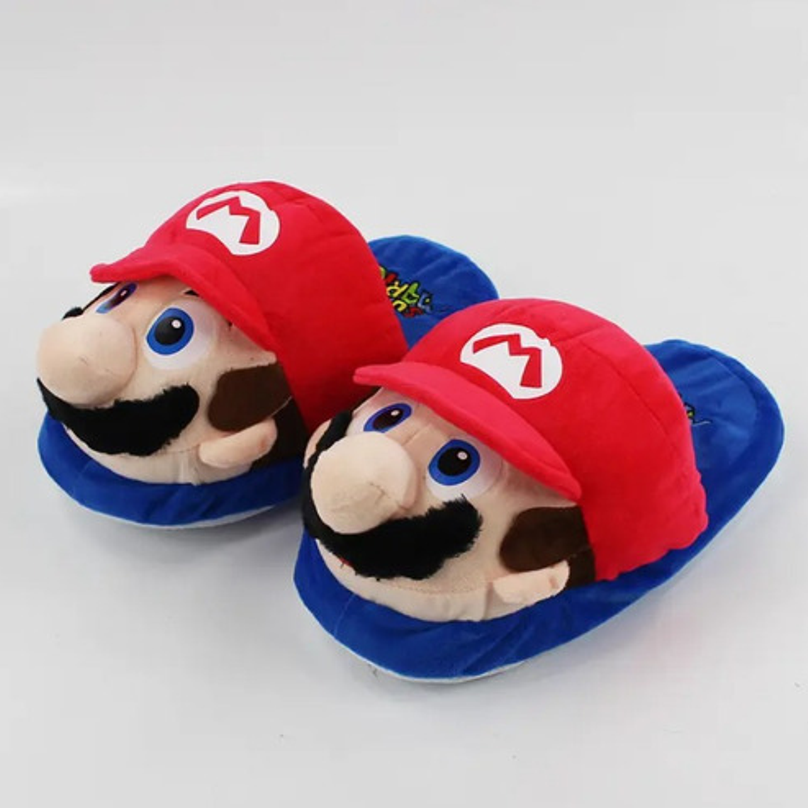 Pantuflas Super Mario Bros O Luigi Cómodas Unisex 4