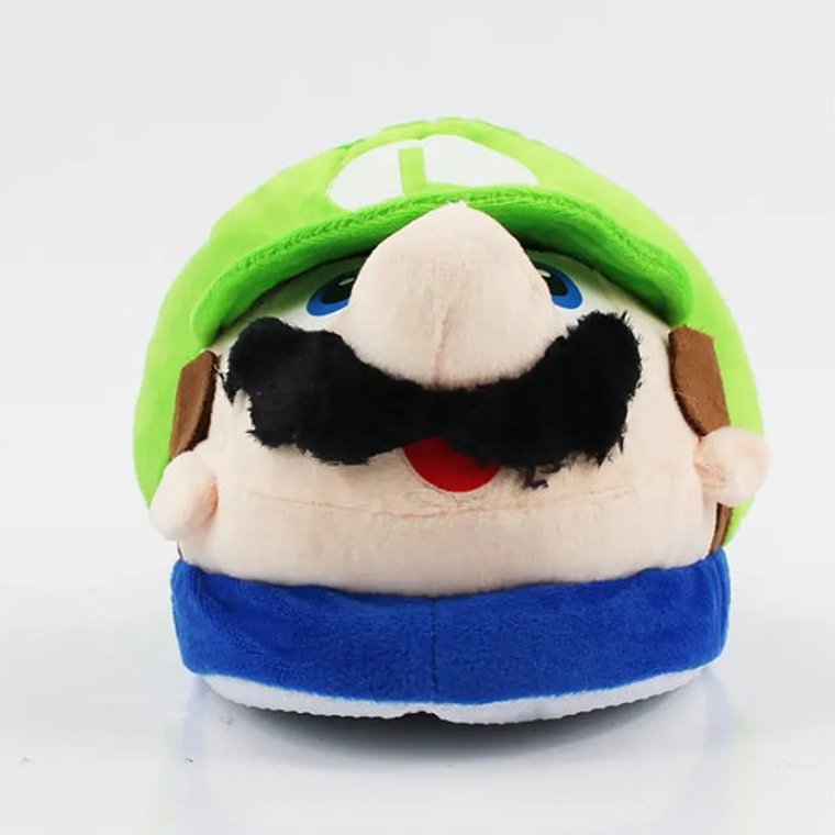 Pantuflas Super Mario Bros O Luigi Cómodas Unisex 8