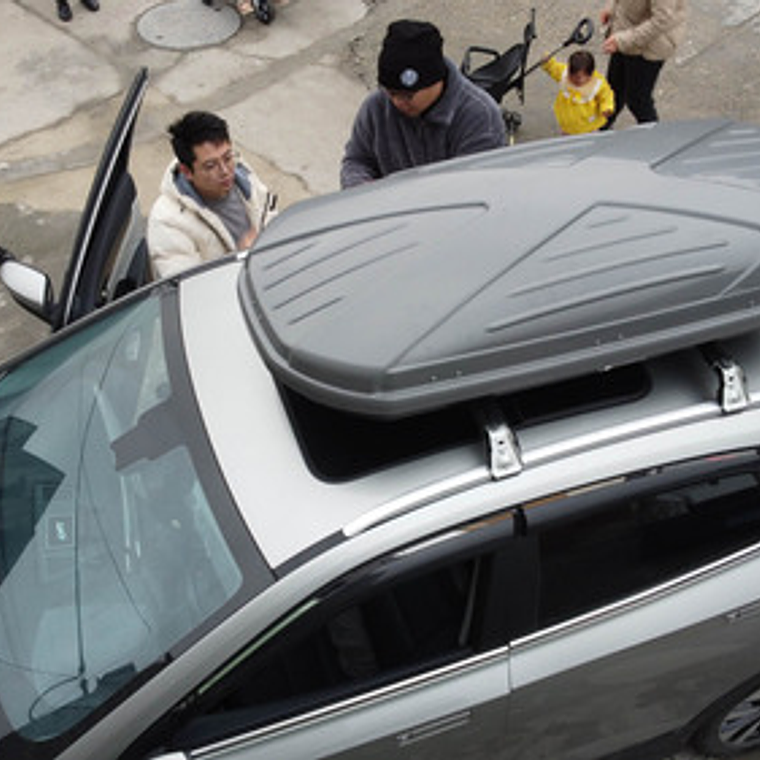 Porta Equipaje Techo Xl 600 L Aerodinamico Doble Apertura 10