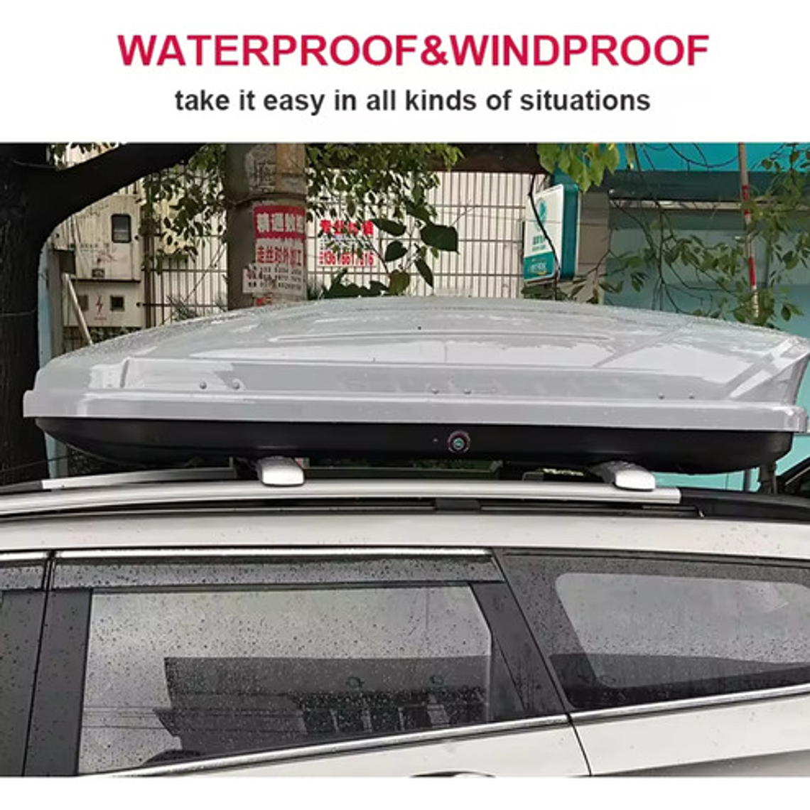 Porta Equipaje Techo Xl 600 L Aerodinamico Doble Apertura 13