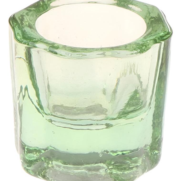 Pack De 2 Mini Vasos O Dappen De Cristal Dental / Manicure 8