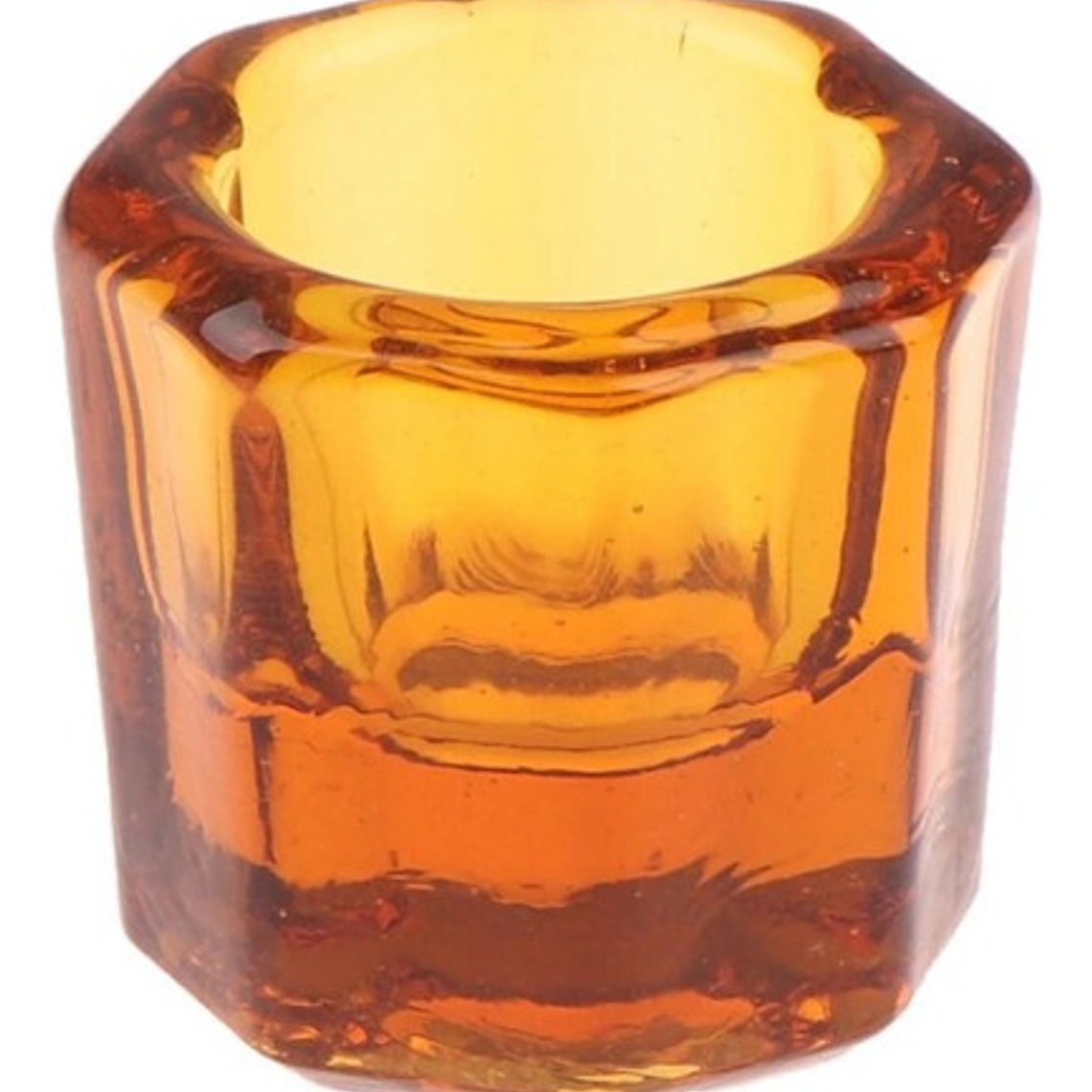 Pack De 2 Mini Vasos O Dappen De Cristal Dental / Manicure 12