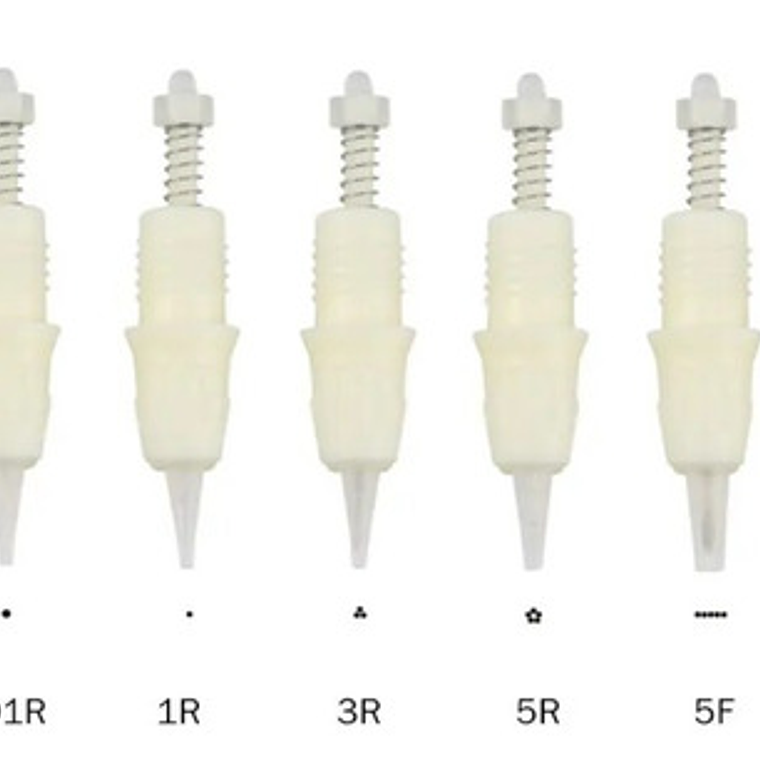 Aguja Micropigmentación Para Dermógrafo Charmant Premium Ii 13