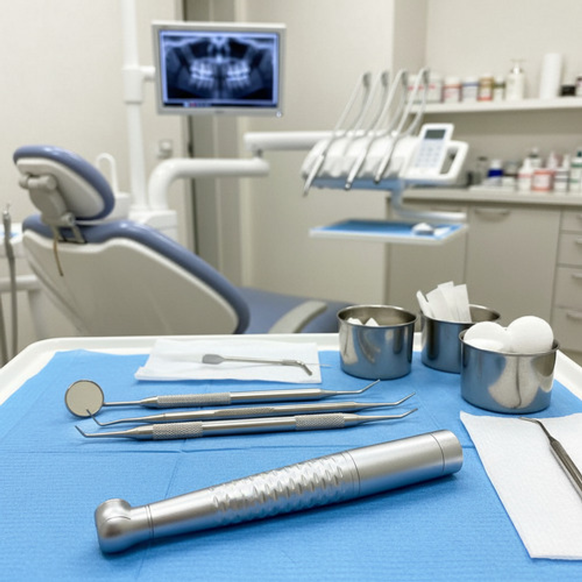 Turbina Dental Push Única 5 Led En Cabezal Premium Pacard 13