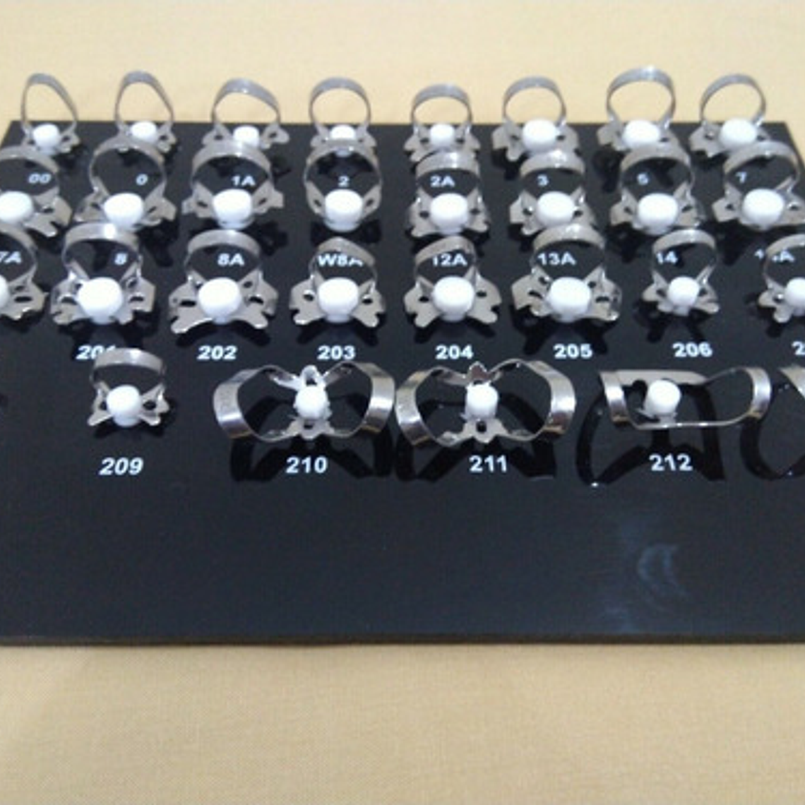 Set Xxl Clamp Dentales Acero Inoxidable Pacard Instruments 2