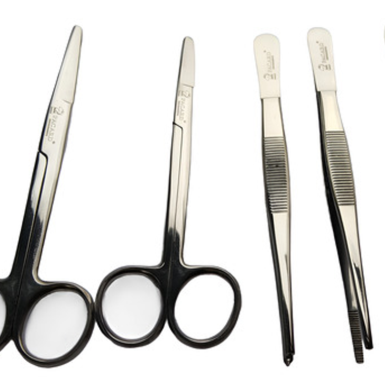 Set Quirúrgico Caja Xl Acero 13 Piezas Cirugía Menor Pacard 4