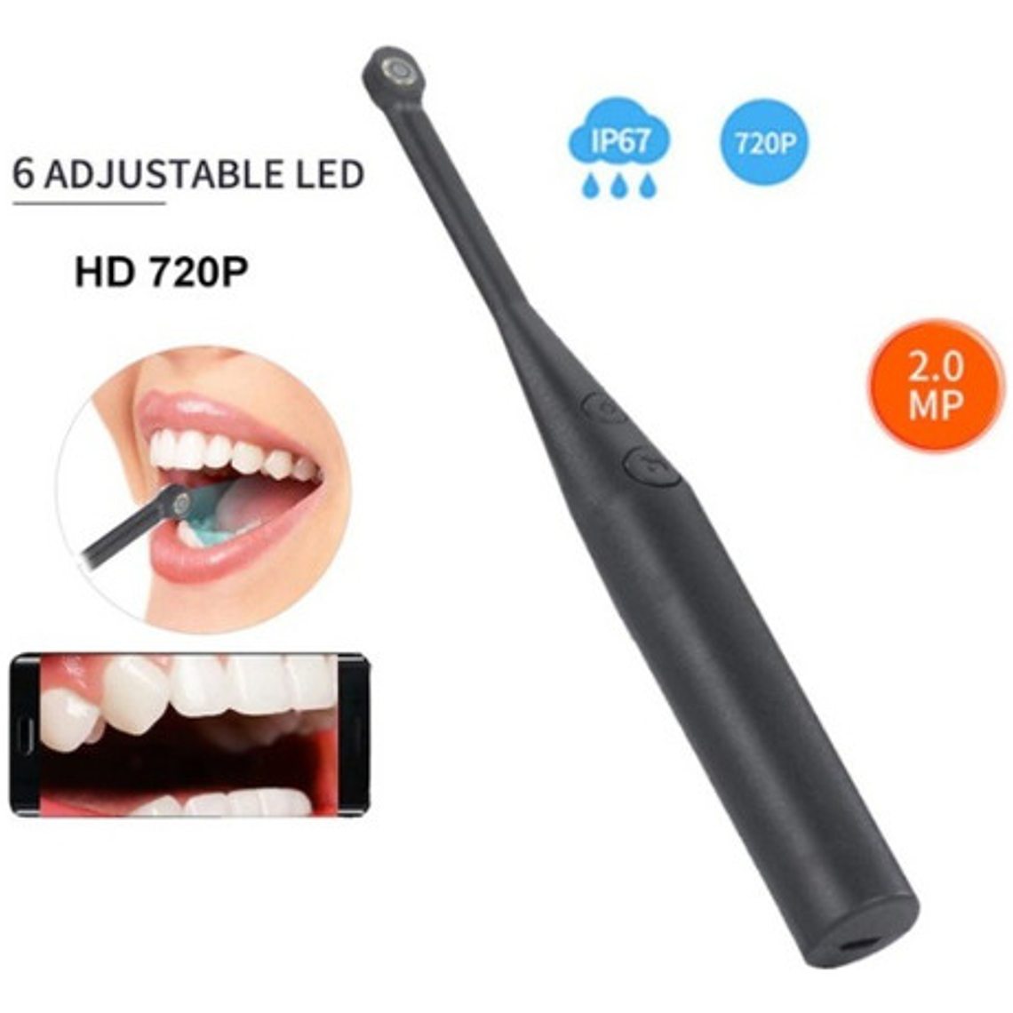 Cámara Intraoral Usb Led Celular Wifi Inalámbrica Calidad 2