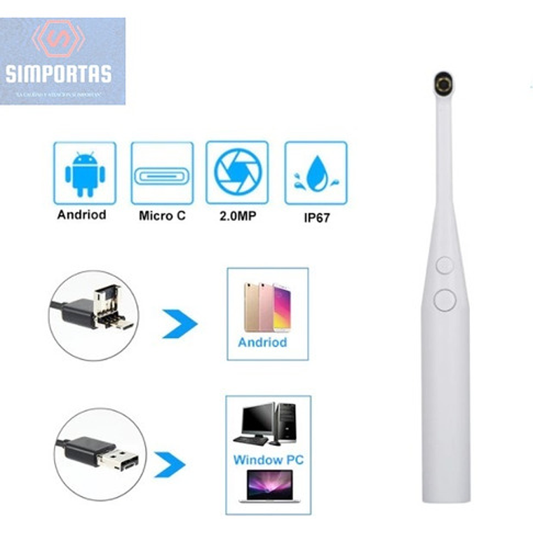 Cámara Intraoral Usb Led Celular Wifi Inalámbrica Calidad 7