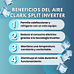 Aire Acondicionado Split Inverter Clark 12000 Btu Frío Calor Blanco - Miniatura 10