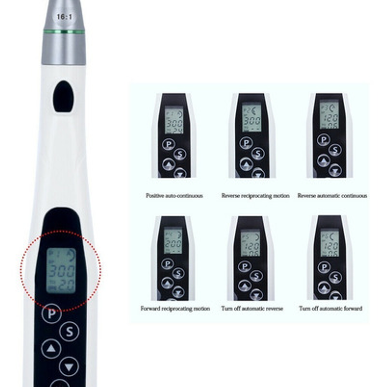 Endo Motor Dental 6 Funciones En 1 Mini Led 16:1  Santiago 5