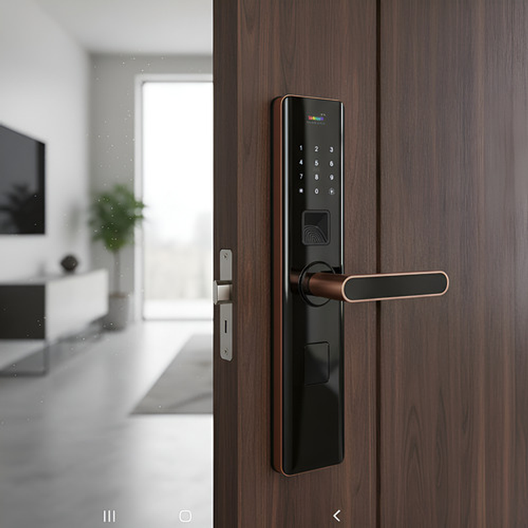  Cerradura Digital Wifi Huella Inteligente La Mejor  2