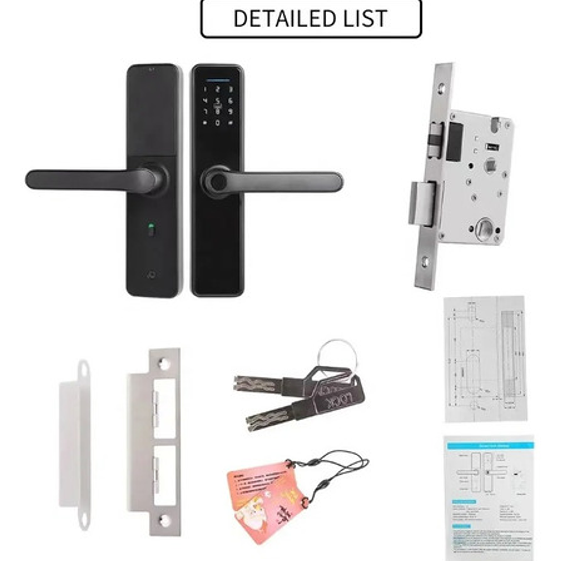  Cerradura Digital Wifi Huella Inteligente La Mejor  11