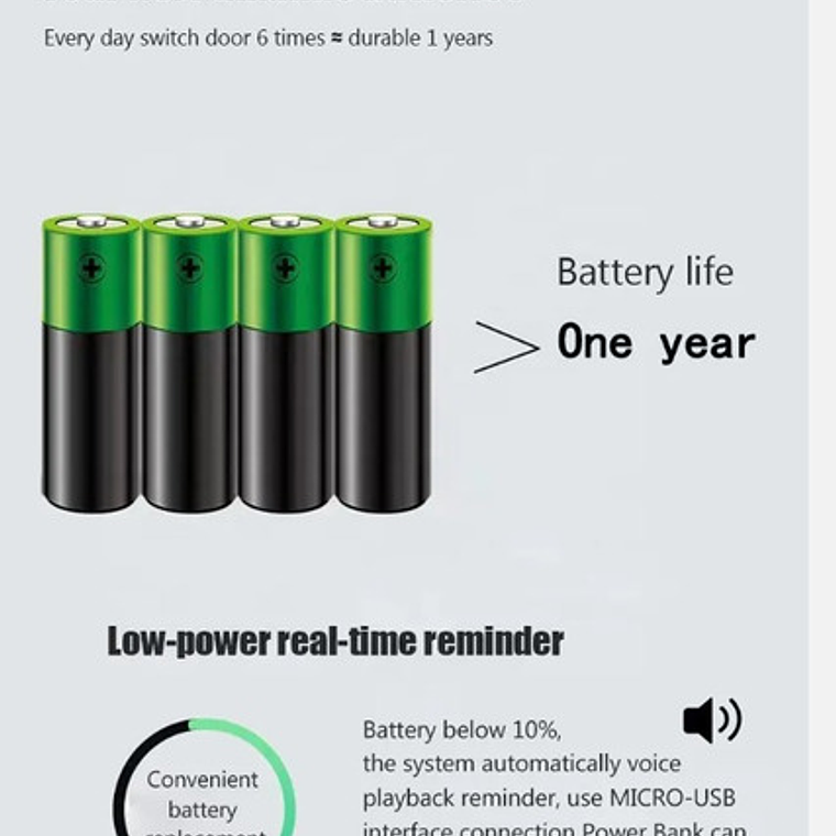  Cerradura Digital Wifi Huella Inteligente La Mejor  12