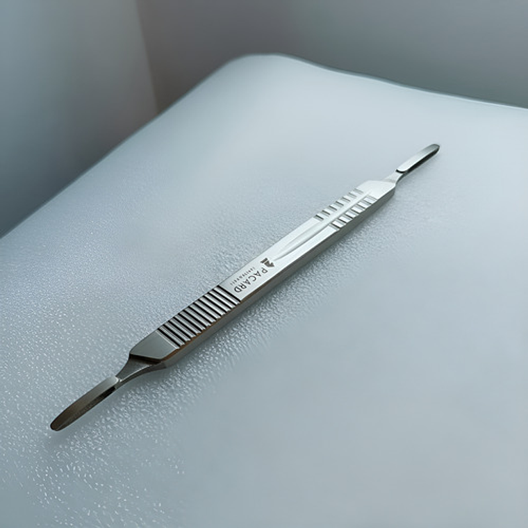Mango Bisturí Doble N°3 Y N°4 Edicion Calidad Acero Inox 1