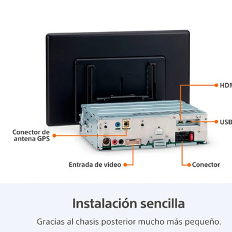 Receptor Sony Multimedia Xav-ax8500 25,7cm Lanzamiento 8