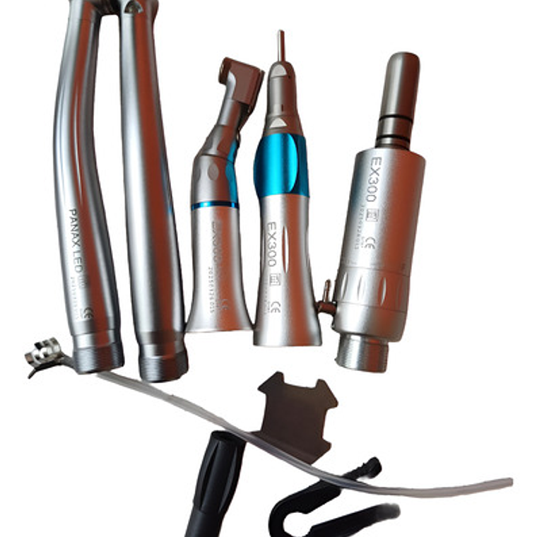 Kit Micromotor Completo + 2 Turbinas Led Calidad Maletín 13