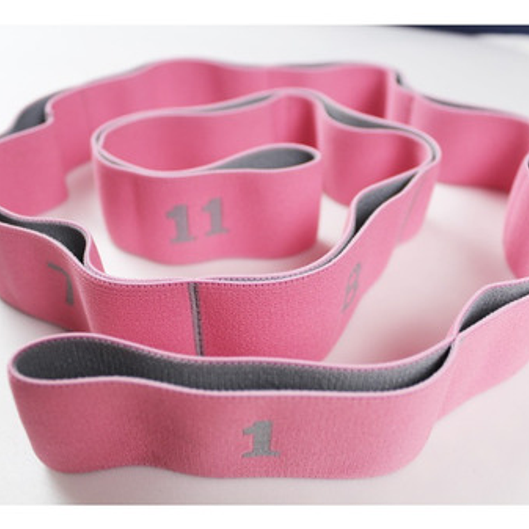 Banda Elástica Resistencia Única 11 Niveles Pilates Yoga   10