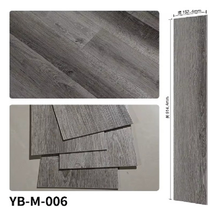 Pack 50 Láminas Autoadhesivas Piso Pvc Vinilico Tabla Ivainc 3