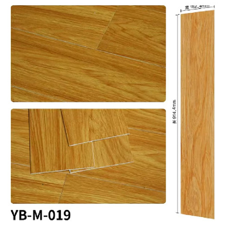 Pack 50 Láminas Autoadhesivas Piso Pvc Vinilico Tabla Ivainc 18