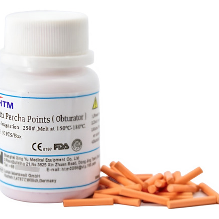 Conos De Gutapercha En Barra Woodpecker 50 Unid 1