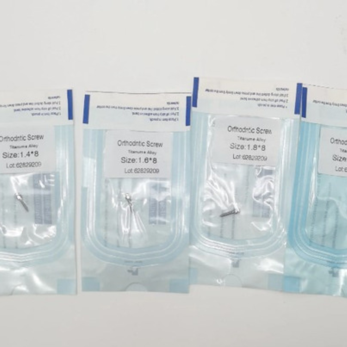 Pack 5 Microtornillos Ortodoncia - Implante - Dental Anclaje 24