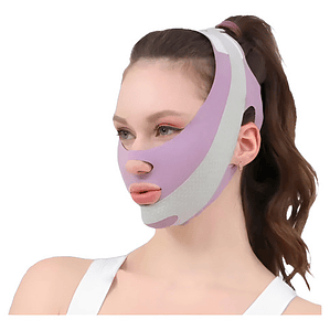 Mentonera Faja Facial Premium Doble Tela Comodidad Completa