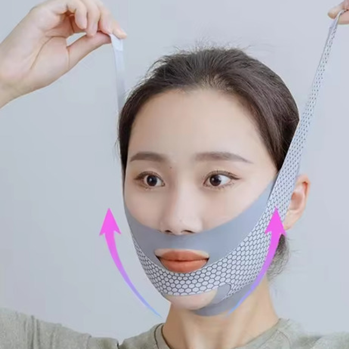 Mentonera Faja Facial Premium Doble Tela Comodidad Completa 7