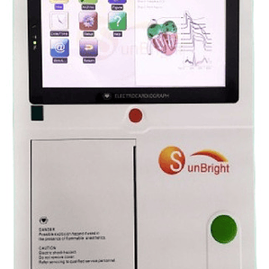 Electrocardiógrafo Profesional 6 Canales Táctil Color 12 Der