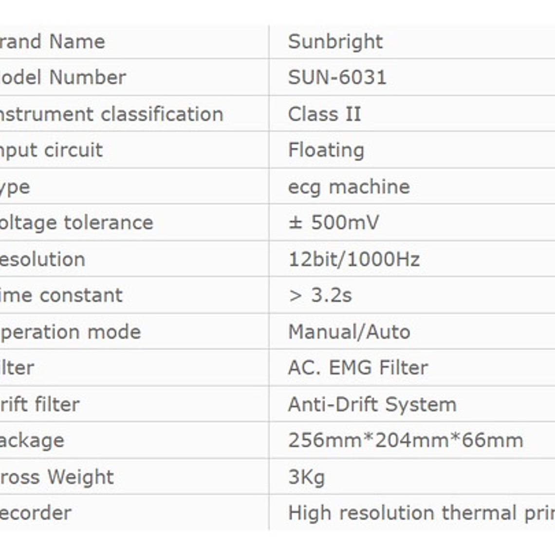 Electrocardiógrafo Profesional 6 Canales Táctil Color 12 Der 4