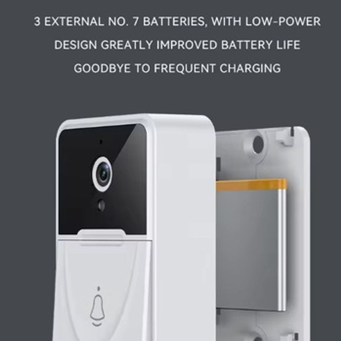 Timbre Cámara Wifi Hd Tuya Seguridad Video Inalámbric 5