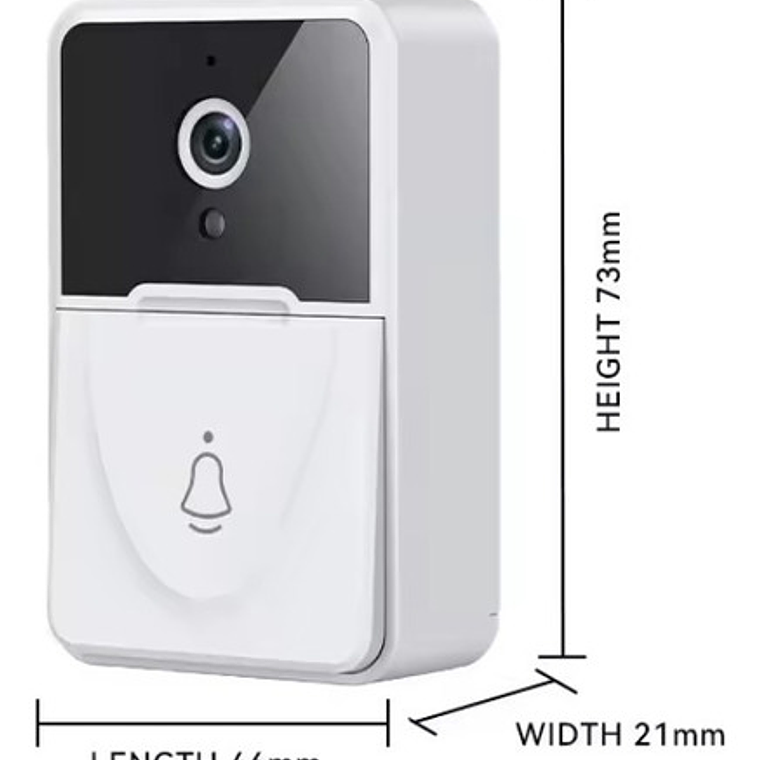 Timbre Cámara Wifi Hd Tuya Seguridad Video Inalámbric 6