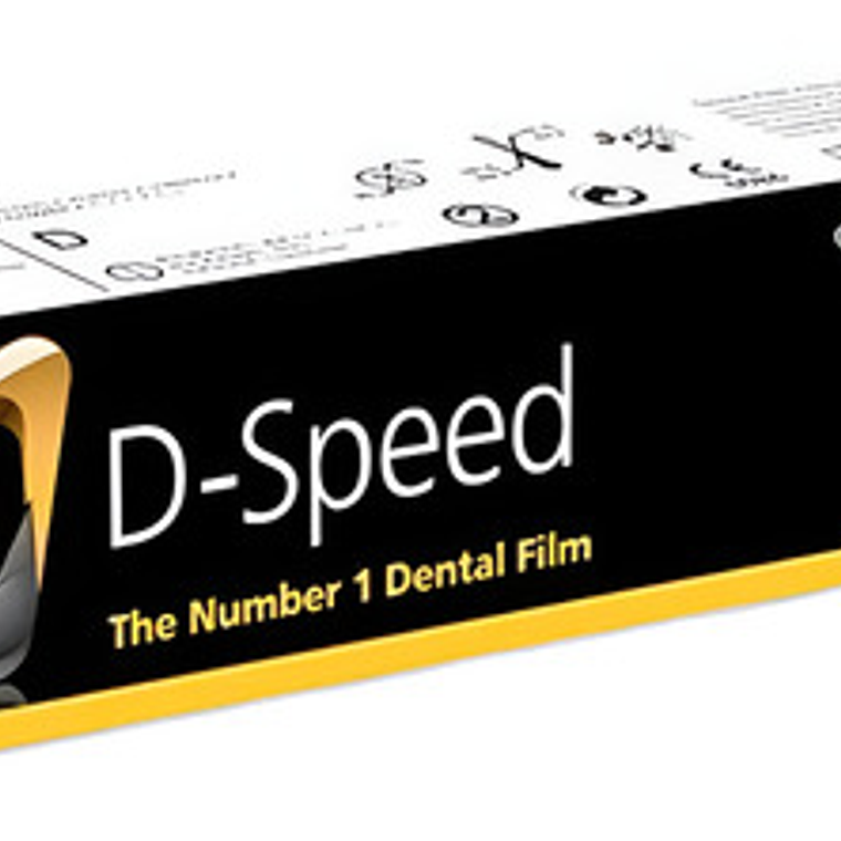 Películas Rx Intraoral D-speed 100 Unidad Carestream 1
