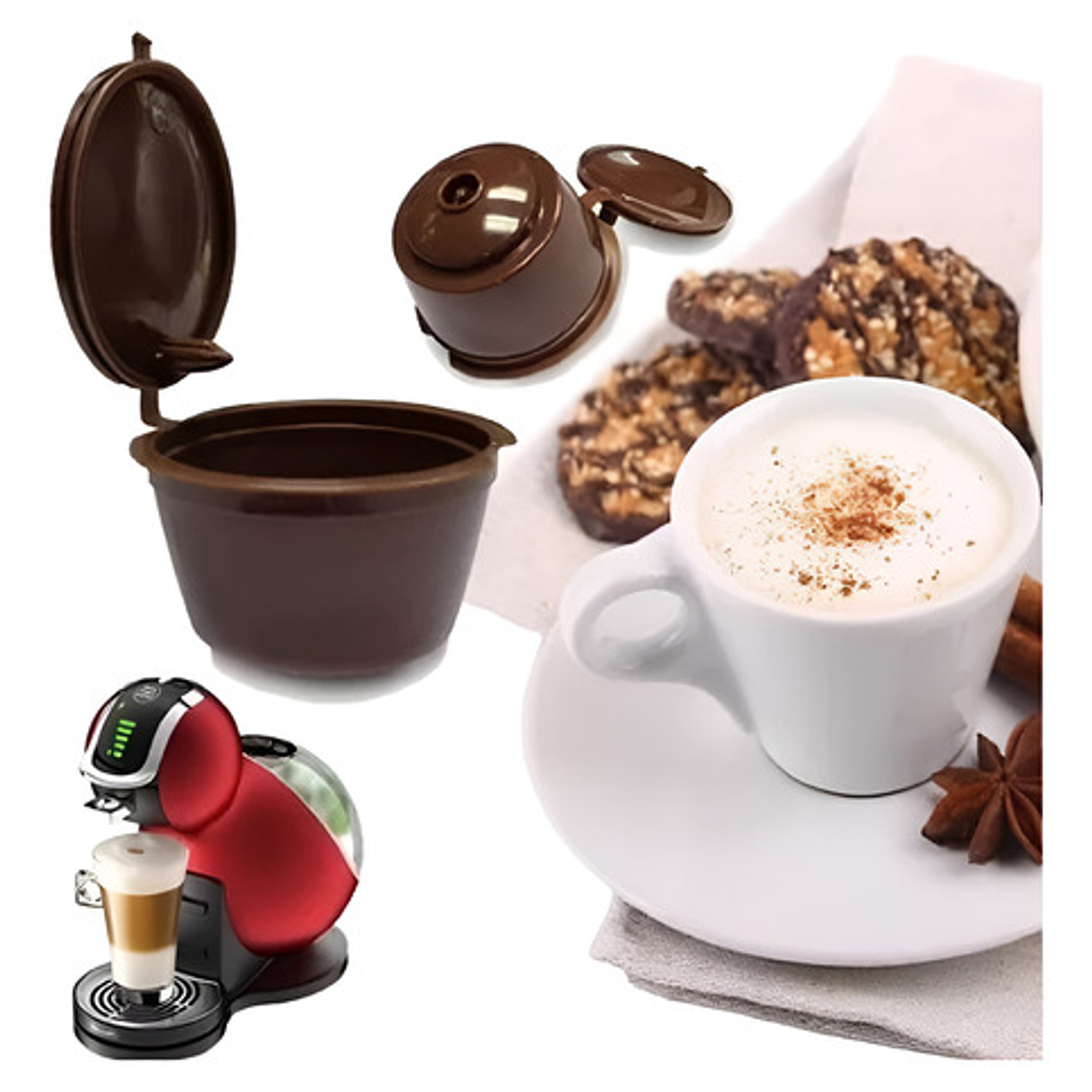 Capsulas Reutilizables Para Modelos Dolce Gusto Simportas 14