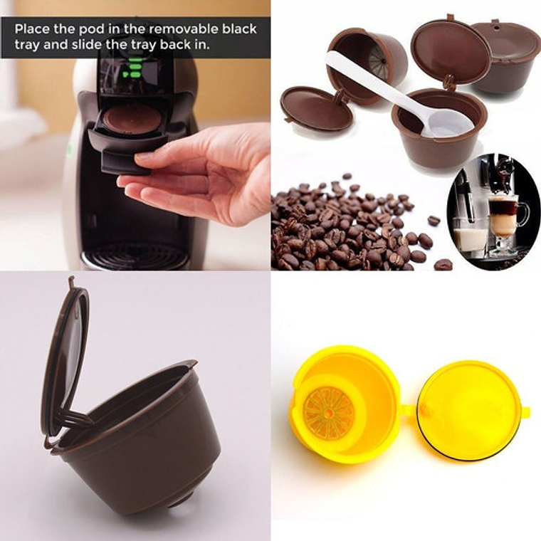 Capsulas Reutilizables Para Modelos Dolce Gusto Simportas 16